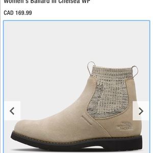 The North Face Ballard III Chelsea Waterproof Boots - Women's - US 6.5